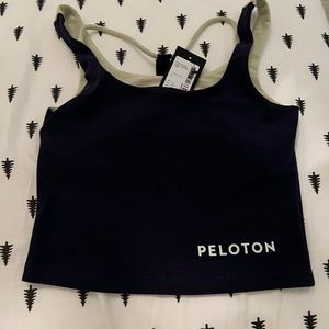 Peloton over it cropped tank